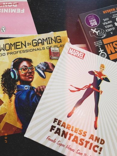 women in gaming and fearless and fantastic books
